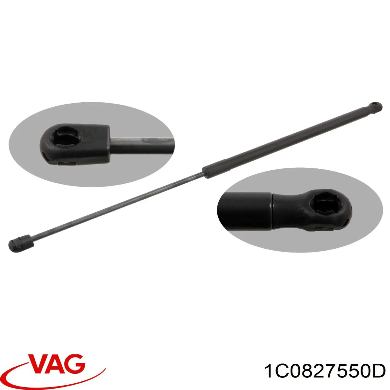 Amortyzator klapy bagażnika (3/5 drzwi-tylnych) VAG 1C0827550D cena, od 8,83 USD