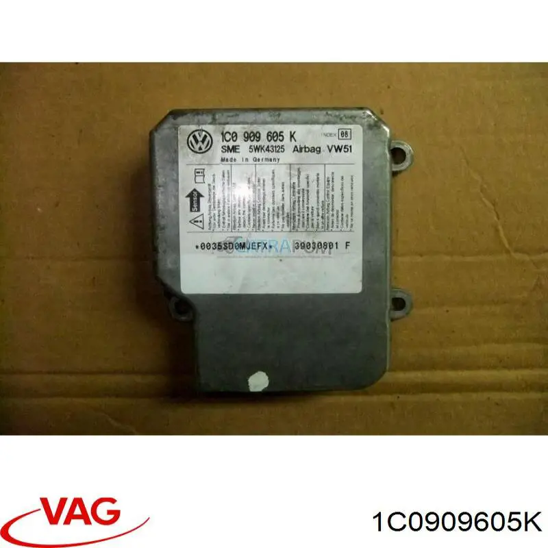 Sterownik poduszki bezpieczeństwa VAG 1C0909605K cena, od 62,67 USD