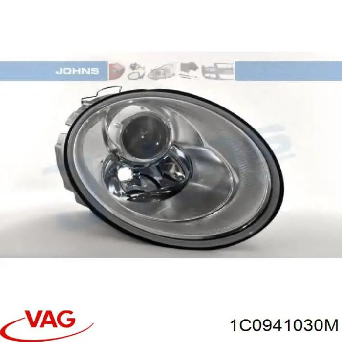 Reflektor prawy VAG 1C0941030M cena, od 163,47 USD