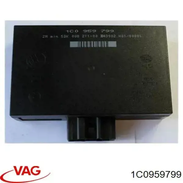 Blok komfortu Volkswagen Passat B5 sedana (3B3) (2000 - 2005) cena, od 87,63 USD