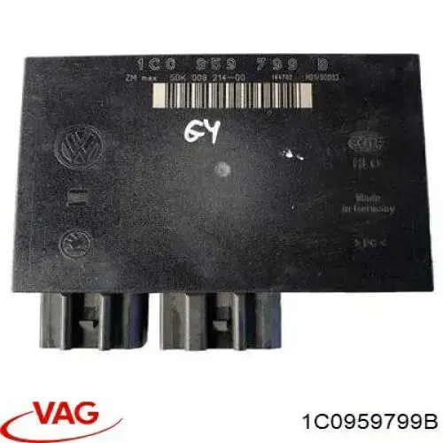 Sterownik zamka centralnego VAG 1C0959799B cena, od 141,31 USD