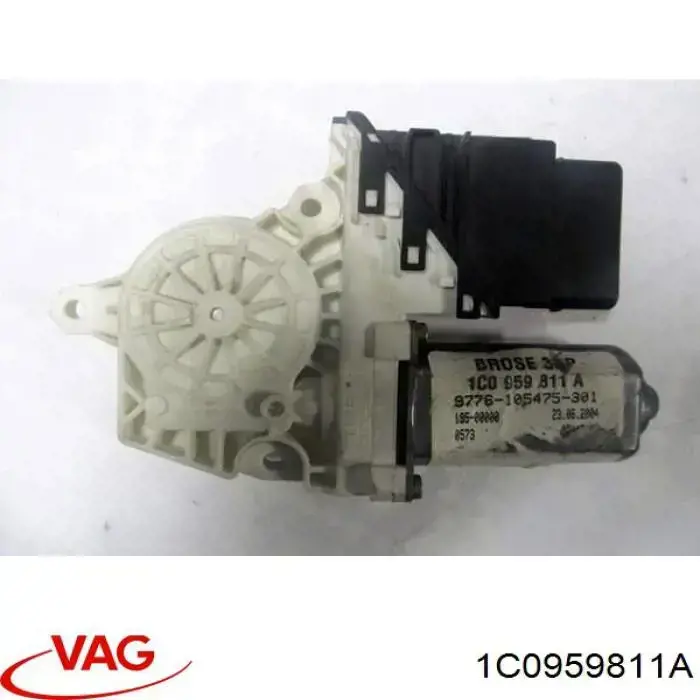 1C0959811A VAG Silniczek podnośnika szyby drzwi tylnych lewych