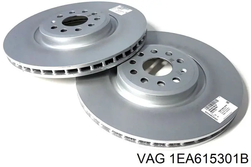 Tarcza hamulcowa przednia VAG 1EA615301B cena, od 149,68 USD