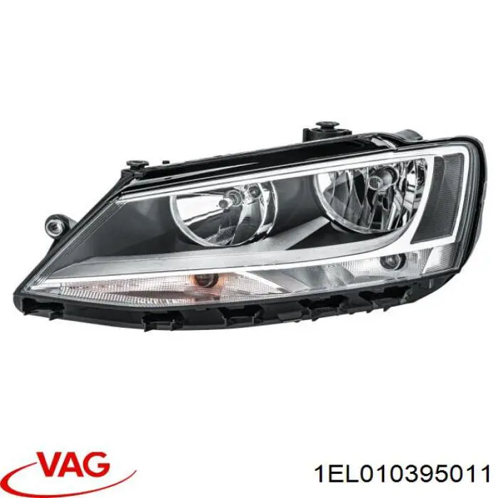 Do koszyka 1EL010395011 VAG Reflektor lewy
