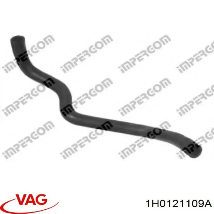 Do koszyka 1H0121109A VAG Przewód (króciec) układu chłodzenia