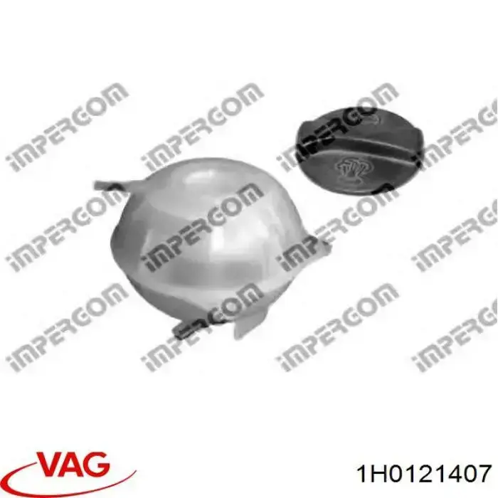 Zbiorniczek wyrównawczy układu chłodzenia VAG 1H0121407