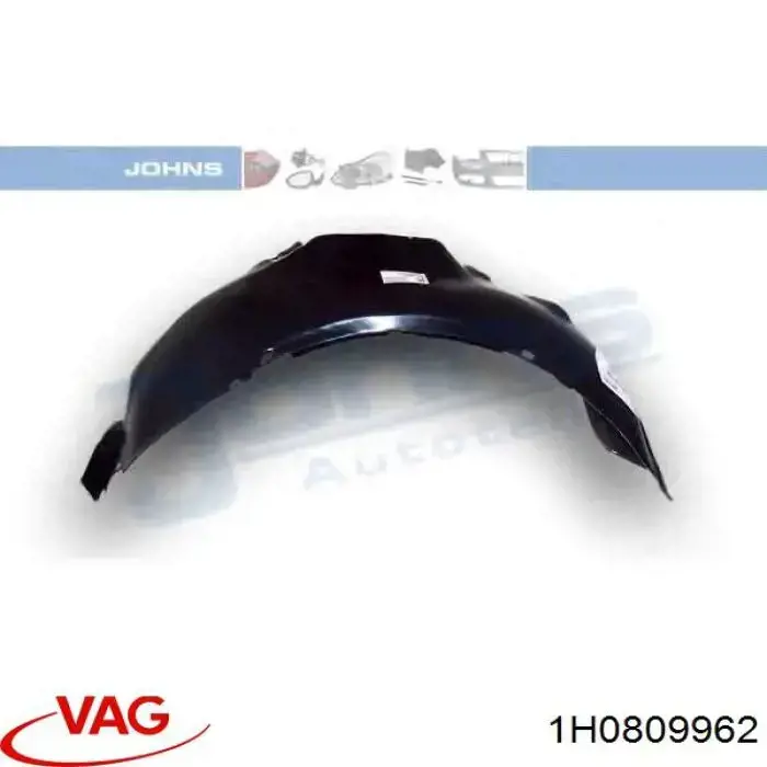 Nadkole błotnika przedniego prawe VAG 1H0809962 cena, od 14,83 USD