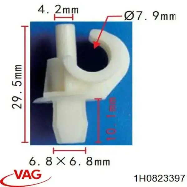 Spinka podpory maski VAG 1H0823397 cena, od 1,49 USD