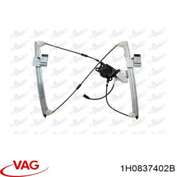 Do koszyka 1H0837402B VAG Mechanizm podnoszenia szyby drzwi przednich prawych
