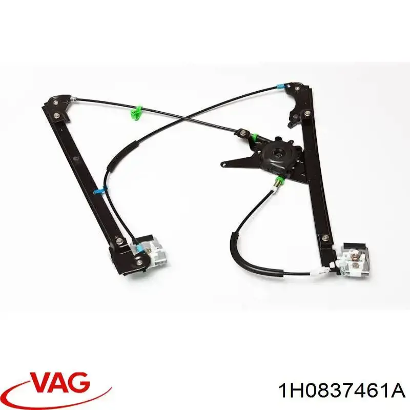 Mechanizm podnoszenia szyby drzwi przednich lewych VAG 1H0837461A cena, od 35,28 USD