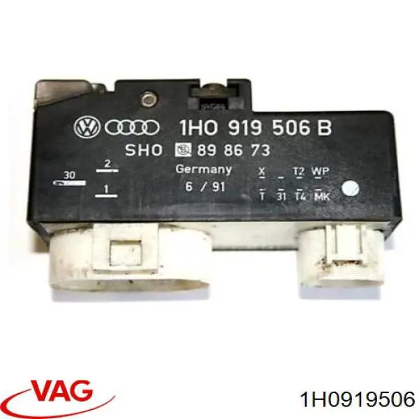 Regulator obrotów wentylatora (sterownik) VAG 1H0919506 cena, od 49,37 USD