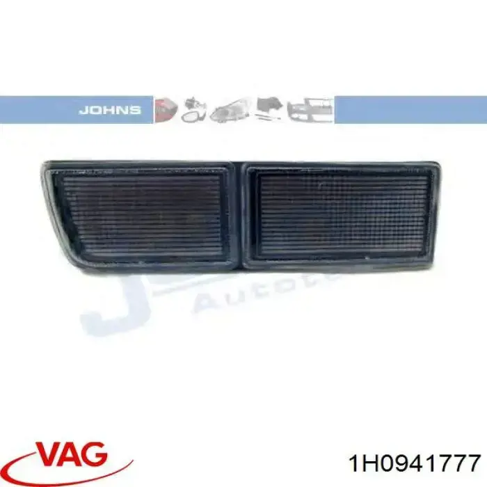 Do koszyka 1H0941777 VAG Zaślepka (kratki) lamp przeciwmgielnych zderzaka przedniego lewa