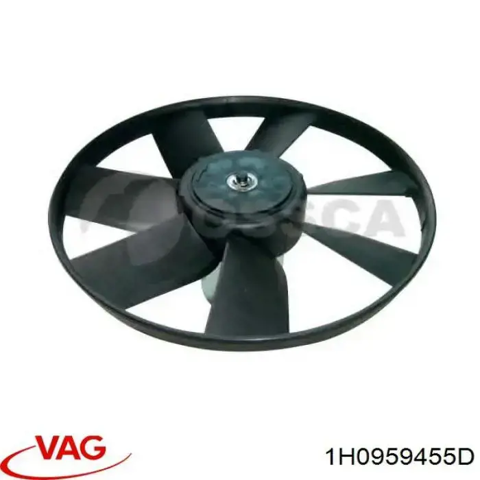 Wentylator (wirnik) chłodnicy VAG 1H0959455D cena, od 54,48 USD