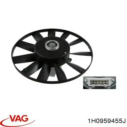 Silniczek wentylatora chłodzenia VAG 1H0959455J cena, od 65,81 USD