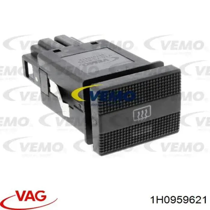 Przycisk ogrzewania szyby tylnej VAG 1H0959621 cena, od 35,75 USD