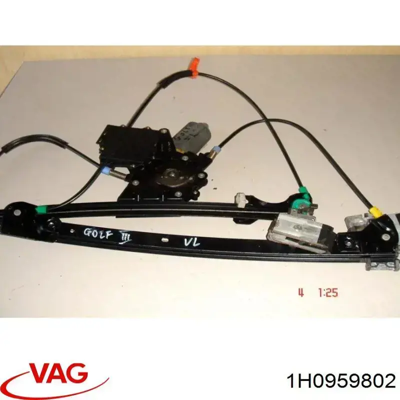 Mechanizm podnoszenia szyby drzwi przednich prawych VAG 1H0959802 cena, od 131,15 USD