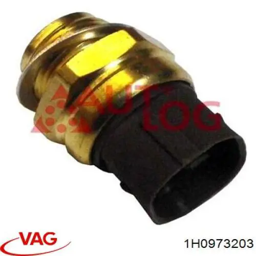 Czujnik temperatury płynu chłodzącego (włączenia wentylatora chłodnicy) VAG 1H0973203 cena, od 12,71 USD