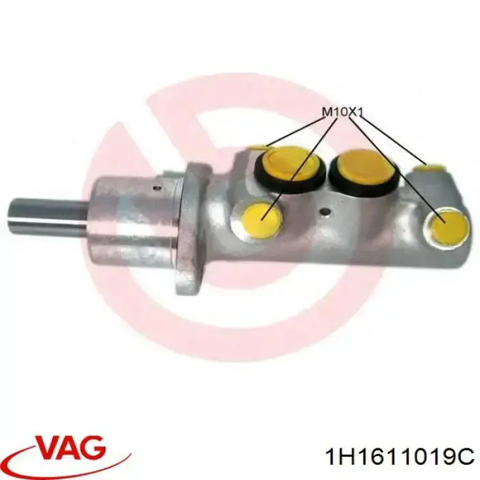 Do koszyka 1H1611019C VAG Główny cylinder hamulców