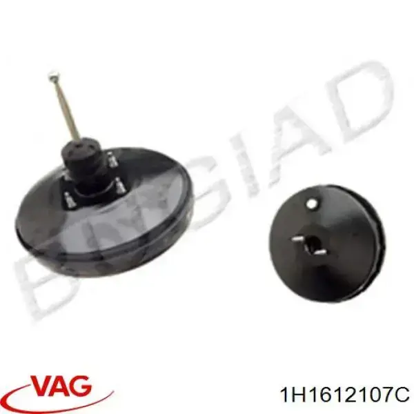 Wzmacniacz próżniowy hamulców Volkswagen Golf III kombi (1H5) (1993 - 1999) cena, od 99,32 USD