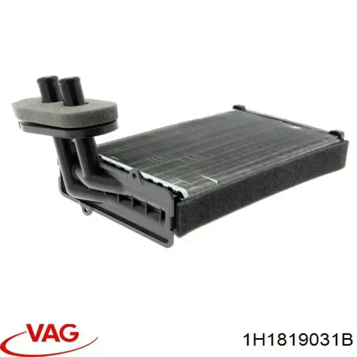 Chłodnica nagrzewnicy (ogrzewacza) VAG 1H1819031B cena, od 26,09 USD