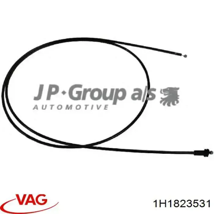 Linka otwierania maski VAG 1H1823531 cena, od 8,39 USD