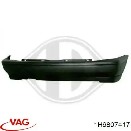 Zderzak tylny VAG 1H6807417GGRU cena, od 120,88 USD
