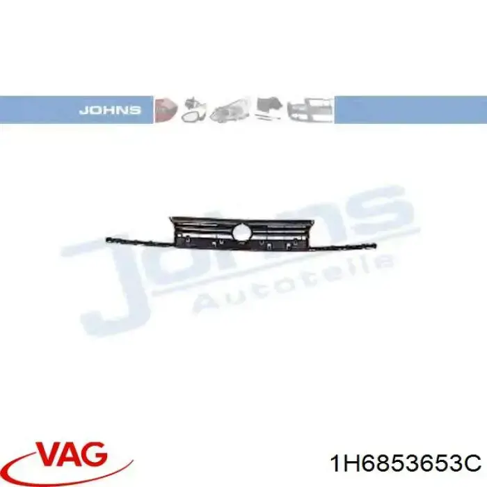 Atrapa chłodnicy VAG 1H6853653C cena, od 52,44 USD