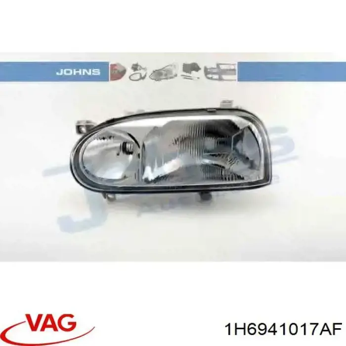 Reflektor lewy VAG 1H6941017AF cena, od 60,74 USD