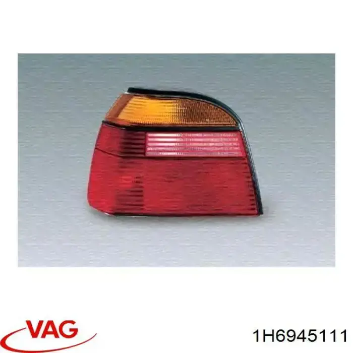 Lampa zespolona tylna lewa VAG 1H6945111 cena, od 62,99 USD