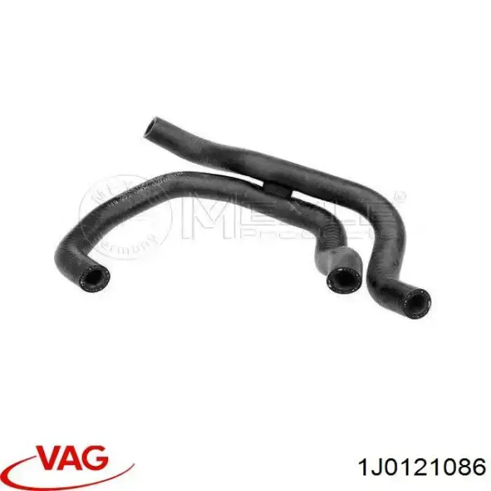 Do koszyka 1J0121086 VAG Przewód (króciec) układu chłodzenia