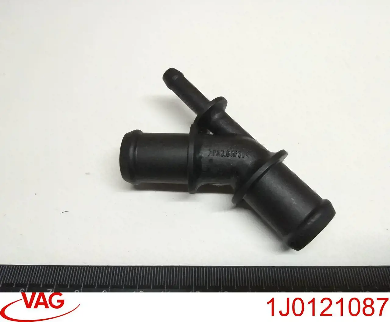 Kołnierz układu chłodzenia (trójnik) VAG 1J0121087 cena, od 6,67 USD
