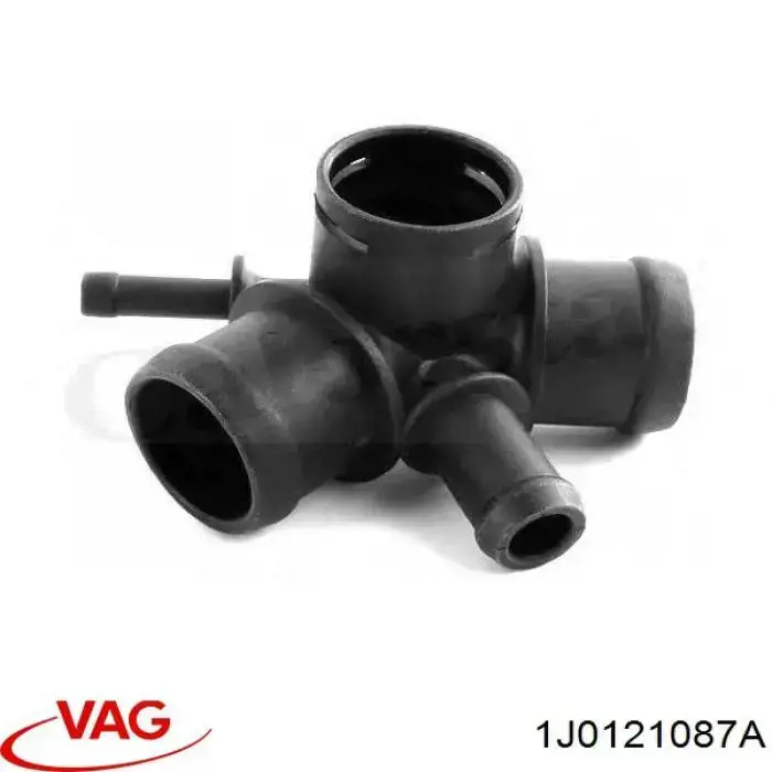 1J0121087A VAG Kołnierz układu chłodzenia (trójnik)