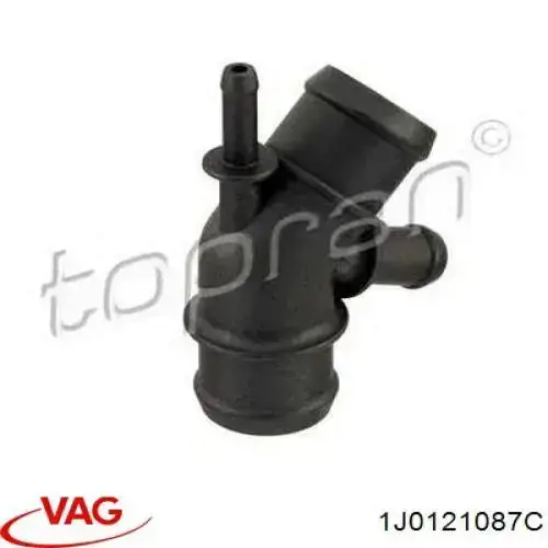Do koszyka 1J0121087C VAG Kołnierz układu chłodzenia (trójnik)