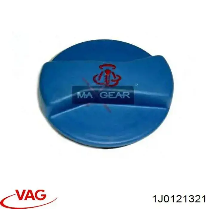 Do koszyka 1J0121321 VAG Pokrywa (korek) zbiornika wyrównawczego