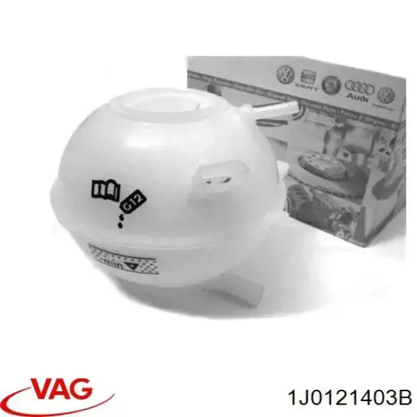 Zbiorniczek wyrównawczy układu chłodzenia VAG 1J0121403B cena, od 54,70 USD