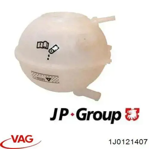 Zbiorniczek wyrównawczy układu chłodzenia VAG 1J0121407 cena, od 50,65 USD