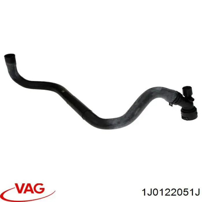 Przewód (króciec) układu chłodzenia VAG 1J0122051J cena, od 30,92 USD