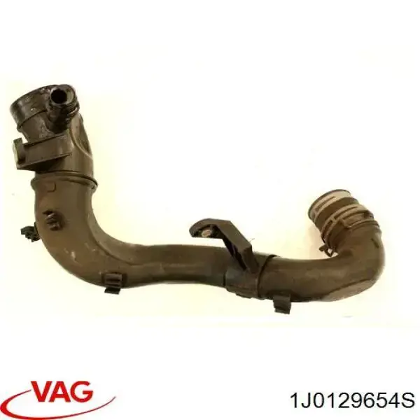 Do koszyka 1J0129654S VAG Króciec powietrza, wlot do turbiny (doładowanie)