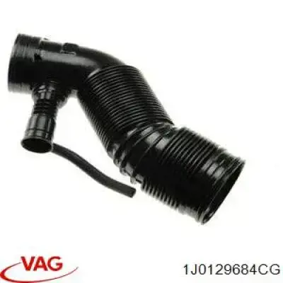 Do koszyka 1J0129684CG VAG Króciec powietrza, przepływomierz