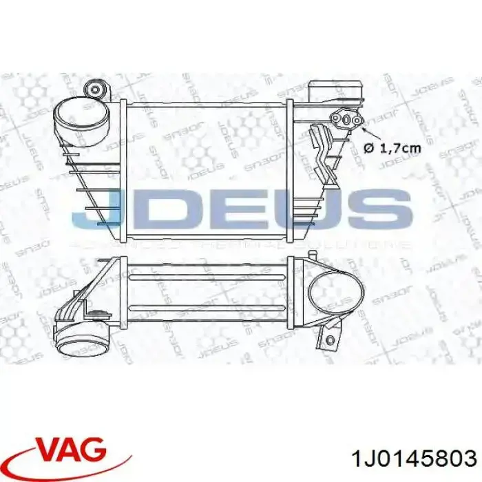 Chłodnica intercoolera VAG 1J0145803