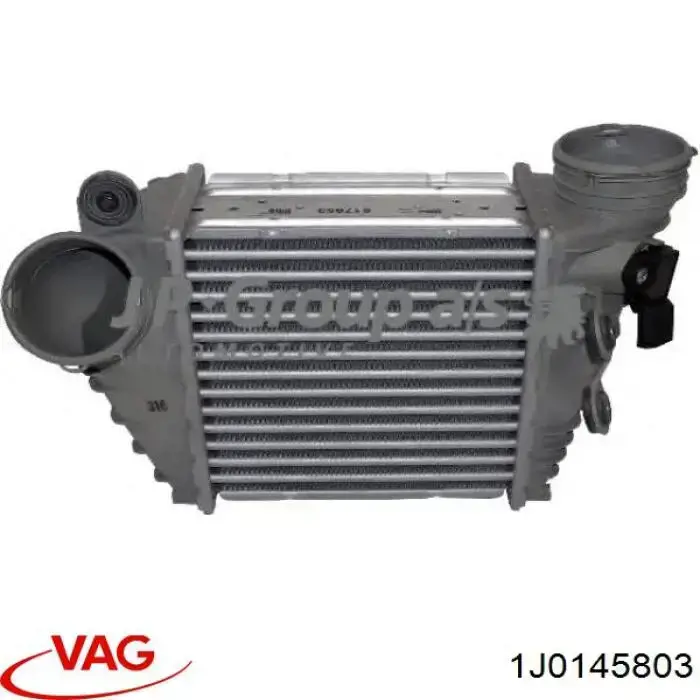 Chłodnica intercoolera 1J0145803 VAG