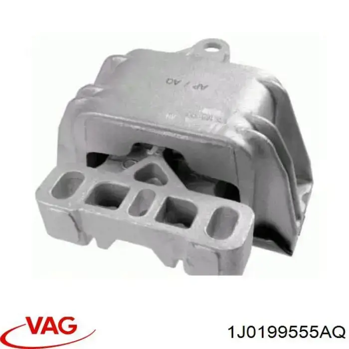 1J0199555AQ VAG Poduszka (podpora) silnika lewa