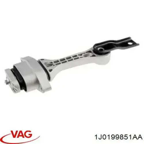 Do koszyka 1J0199851AA VAG Poduszka (podpora) silnika tylna