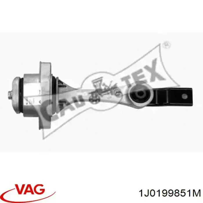 Do koszyka 1J0199851M VAG Poduszka (podpora) silnika tylna