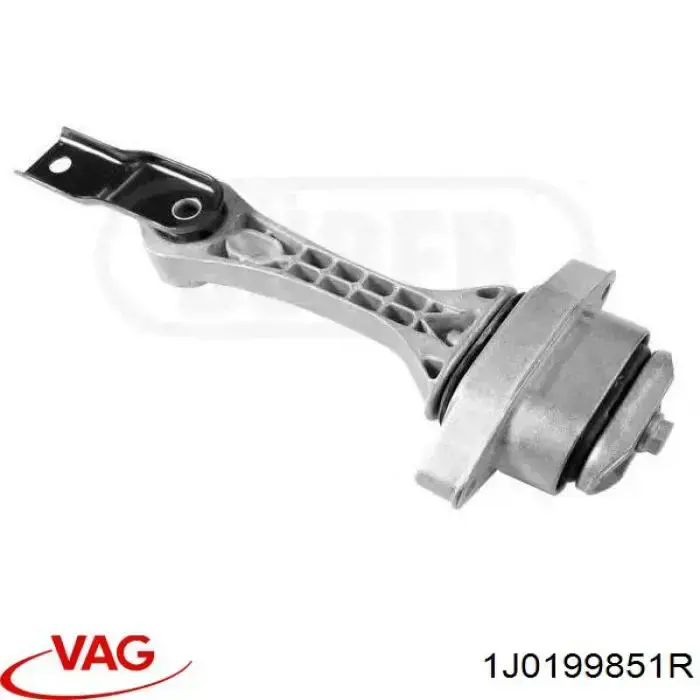 Do koszyka 1J0199851R VAG Poduszka (podpora) silnika tylna