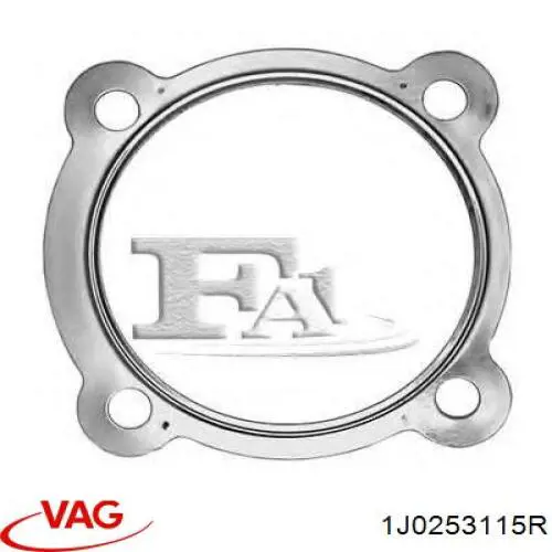 Uszczelka rury odbiornika tłumika VAG 1J0253115R cena, od 6,38 USD