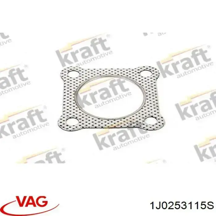 Uszczelka rury odbiornika tłumika 1J0253115S VAG