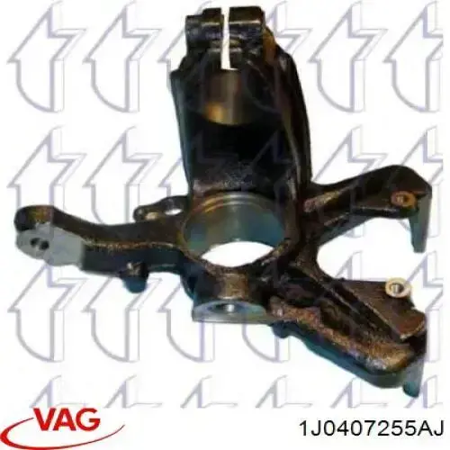 Czop (zwrotnica) przedni lewy VAG 1J0407255AJ cena, od 74,21 USD