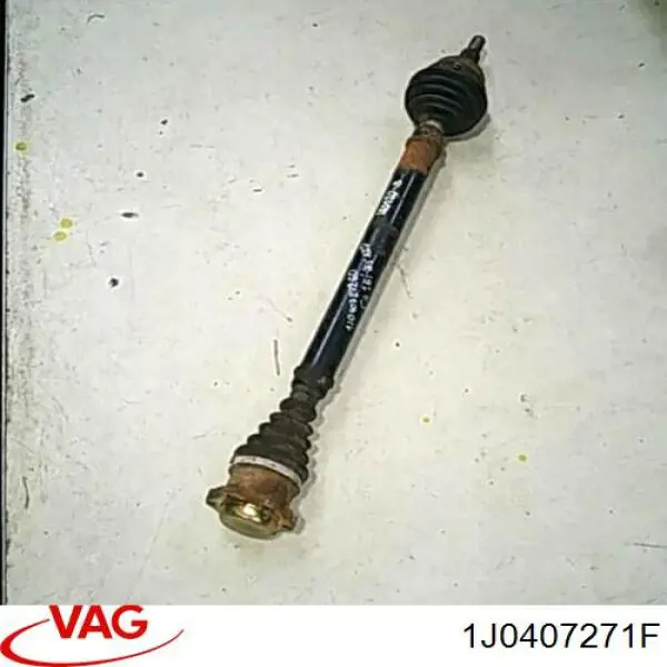 Do koszyka 1J0407271F VAG Półoś napędowa przednia lewa