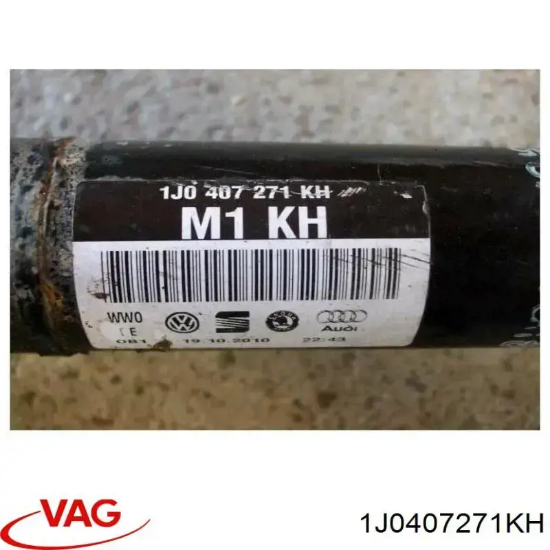 Półoś napędowa przednia lewa VAG 1J0407271KH cena, od 91,94 USD